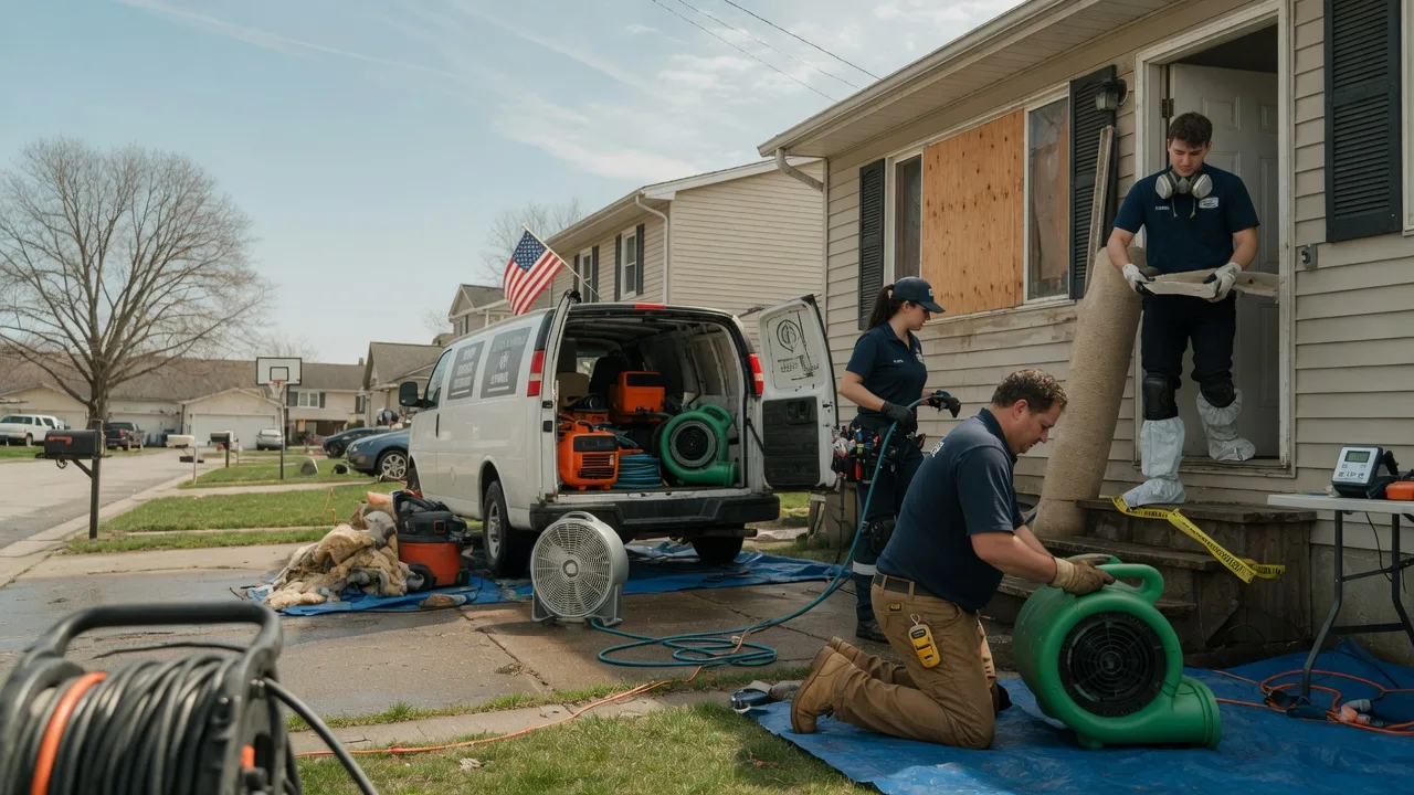 Water Damage Restoration in Pineville, WV near me